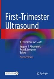Cover von First-Trimester Ultrasound