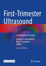 Cover von First-Trimester Ultrasound