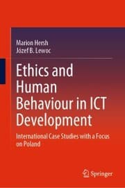 Cover von Ethics and Human Behaviour in ICT Development