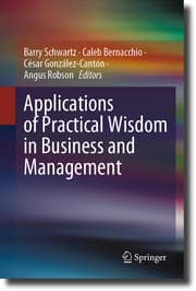 Cover von Applications of Practical Wisdom in Business and Management