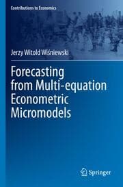 Cover von Forecasting from Multi-equation Econometric Micromodels