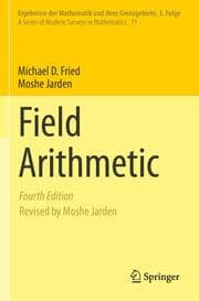 Cover von Field Arithmetic