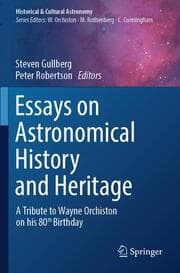 Cover von Essays on Astronomical History and Heritage