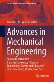 Cover von Advances in Mechanical Engineering