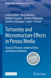 Cover von Tortuosity and Microstructure Effects in Porous Media