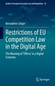 Cover von Restrictions of EU Competition Law in the Digital Age