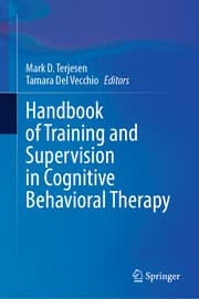Cover von Handbook of Training and Supervision in Cognitive Behavioral Therapy