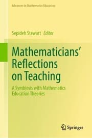 Cover von Mathematicians' Reflections on Teaching