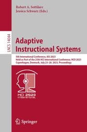 Cover von Adaptive Instructional Systems