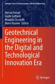 Cover von Geotechnical Engineering in the Digital and Technological Innovation Era