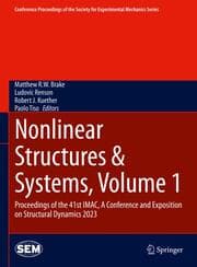 Cover von Nonlinear Structures & Systems, Volume 1