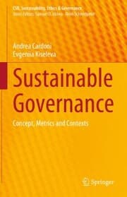Cover von Sustainable Governance