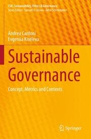 Cover von Sustainable Governance