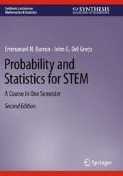 Cover von Probability and Statistics for STEM