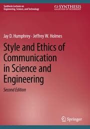 Cover von Style and Ethics of Communication in Science and Engineering