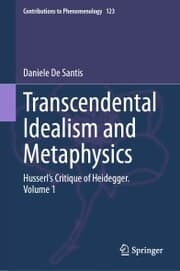 Cover von Transcendental Idealism and Metaphysics