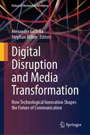 Cover von Digital Disruption and Media Transformation