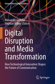 Cover von Digital Disruption and Media Transformation