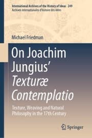 Cover von On Joachim Jungius' Texturæ Contemplatio