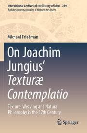 Cover von On Joachim Jungius Texturæ Contemplatio
