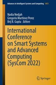 Cover von International Conference on Smart Systems and Advanced Computing (SysCom 2022)