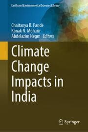 Cover von Climate Change Impacts in India