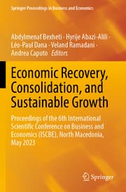 Cover von Economic Recovery, Consolidation, and Sustainable Growth