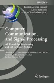Cover von Computer, Communication, and Signal Processing. AI, Knowledge Engineering and IoT for Smart Systems
