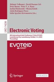 Cover von Electronic Voting