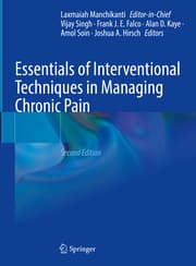 Cover von Essentials of Interventional Techniques in Managing Chronic Pain