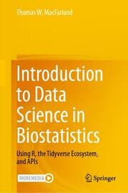 Cover von Introduction to Data Science in Biostatistics
