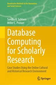 Cover von Database Computing for Scholarly Research