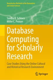 Cover von Database Computing for Scholarly Research