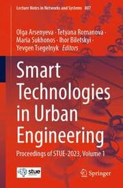 Cover von Smart Technologies in Urban Engineering