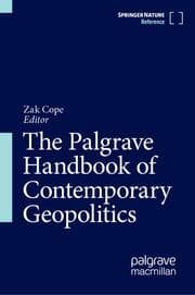 Cover von The Palgrave Handbook of Contemporary Geopolitics