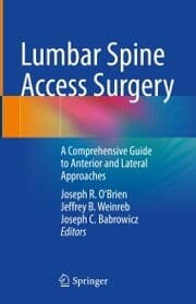 Cover von Lumbar Spine Access Surgery