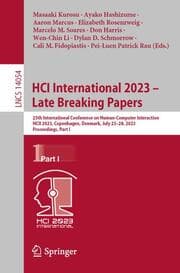 Cover von HCI International 2023 - Late Breaking Papers