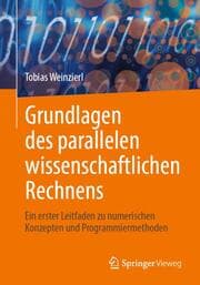 Cover von Grundlagen des parallelen wissenschaftlichen Rechnens