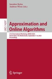 Cover von Approximation and Online Algorithms