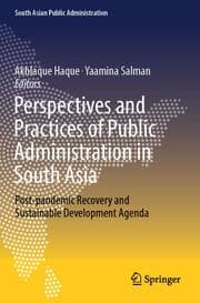 Cover von Perspectives and Practices of Public Administration in South Asia