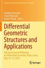 Cover von Differential Geometric Structures and Applications