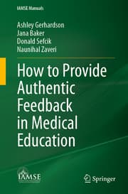 Cover von How to Provide Authentic Feedback in Medical Education