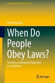 Cover von When Do People Obey Laws?