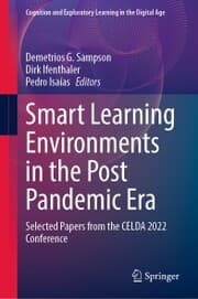 Cover von Smart Learning Environments in the Post Pandemic Era