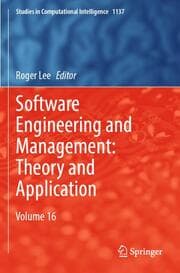 Cover von Software Engineering and Management: Theory and Application