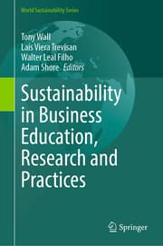Cover von Sustainability in Business Education, Research and Practices
