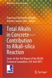Cover von Total Alkalis in ConcreteContribution to Alkali-silica Reaction