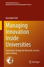 Cover von Managing Innovation Inside Universities