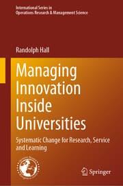Cover von Managing Innovation Inside Universities