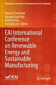 Cover von EAI International Conference on Renewable Energy and Sustainable Manufacturing